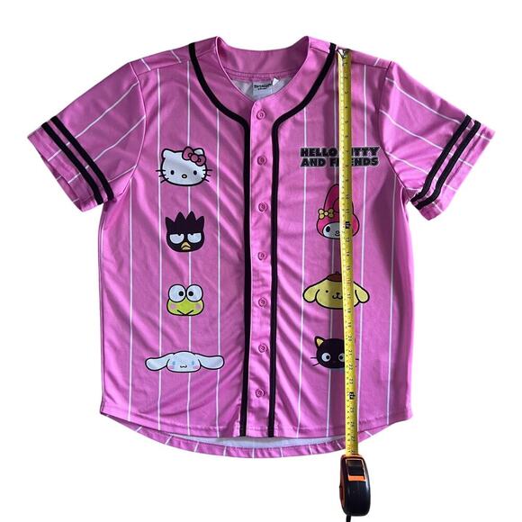 Hello Kitty And Friends Graphic Baseball Jersey Womens Size L - Picture 2 of 14
